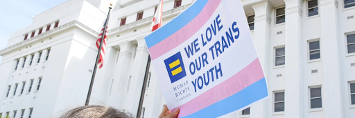 Photo of a protest sign stating 