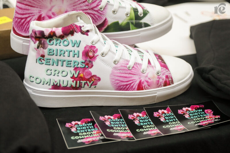 Photo of sneakers that say 